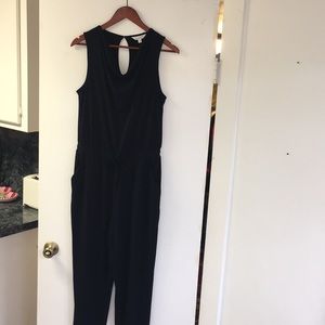 NWT Sleeveless Black Jumpsuit